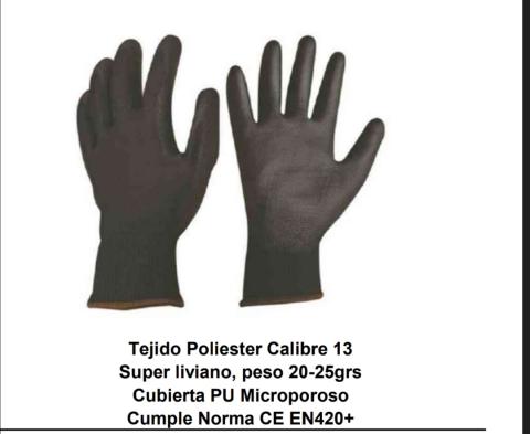 GUANTE MECANICO NEGRO 